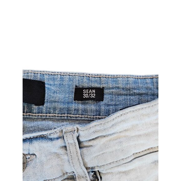 Jordan Craig Mens Distressed Light Wash Skinny Jeans Mens Size 30 x 32 - Picture 8 of 14